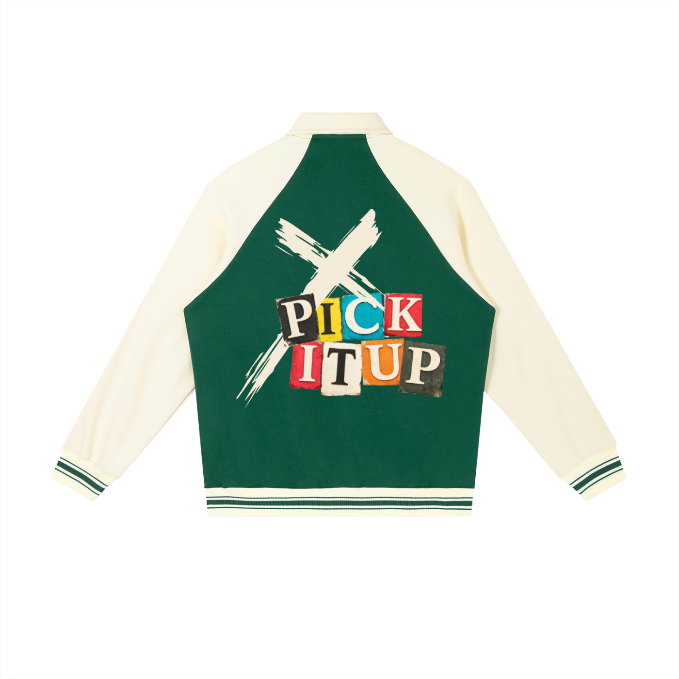 Pick It Up Baseball Jacket