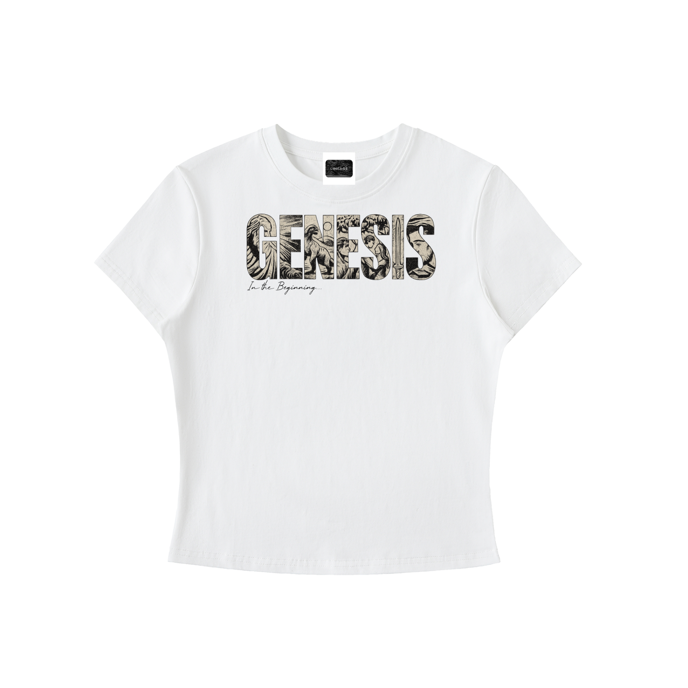 GENESIS Women's Crewneck T (White)