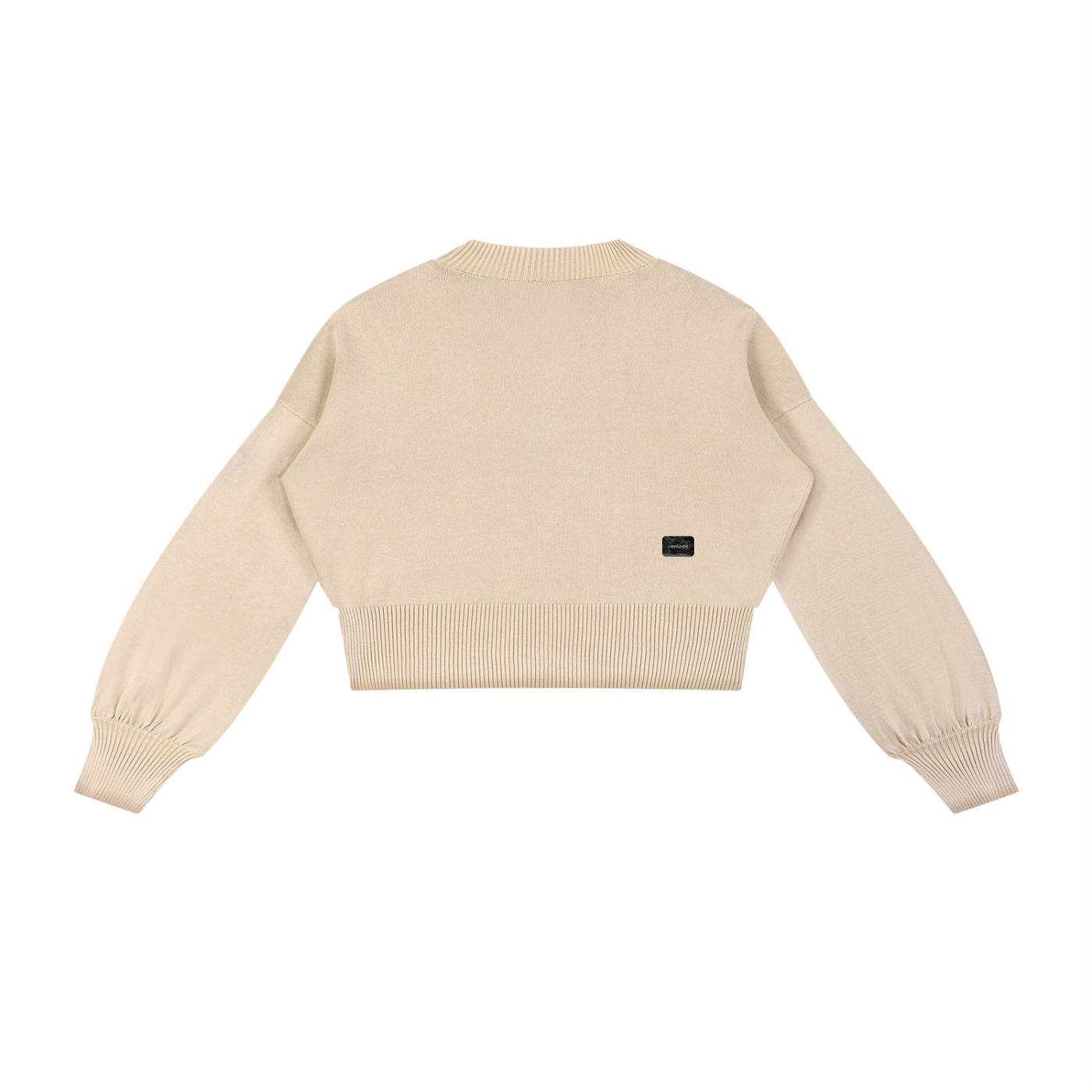 LINEAGE Women's Cropped Sweater (Tan)