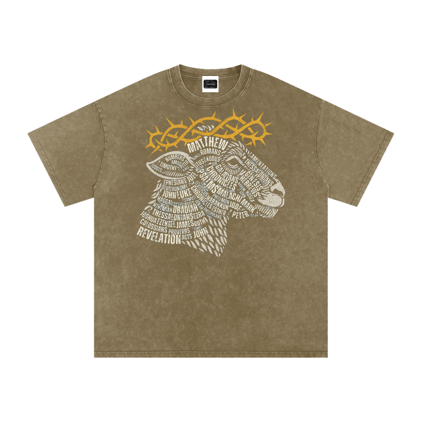LAMB OF GOD Oversized Cotton T