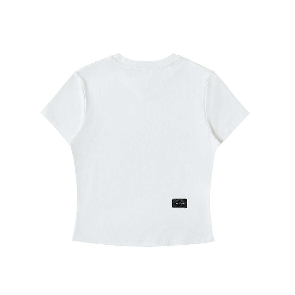 GENESIS Women's Crewneck T (White)
