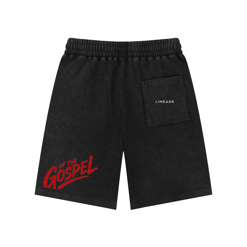 I Am Not Ashamed Waffle Knit Shorts